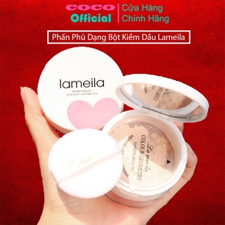 Phấn phủ dạng bột kiềm dầu Lameila Trái Tim