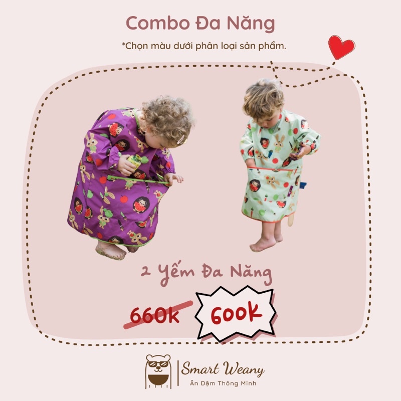 Combo Yếm Đa Năng - [Tidy Tot UK]