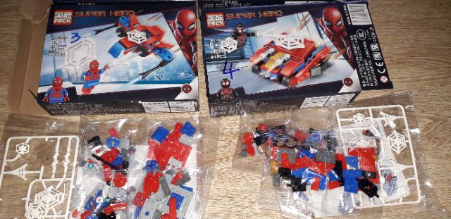 Lắp ráp 1 hộp LegoSuper Hero Siêu Anh hùng 64055 có nhiều chi tiết bằng nhựa ABS