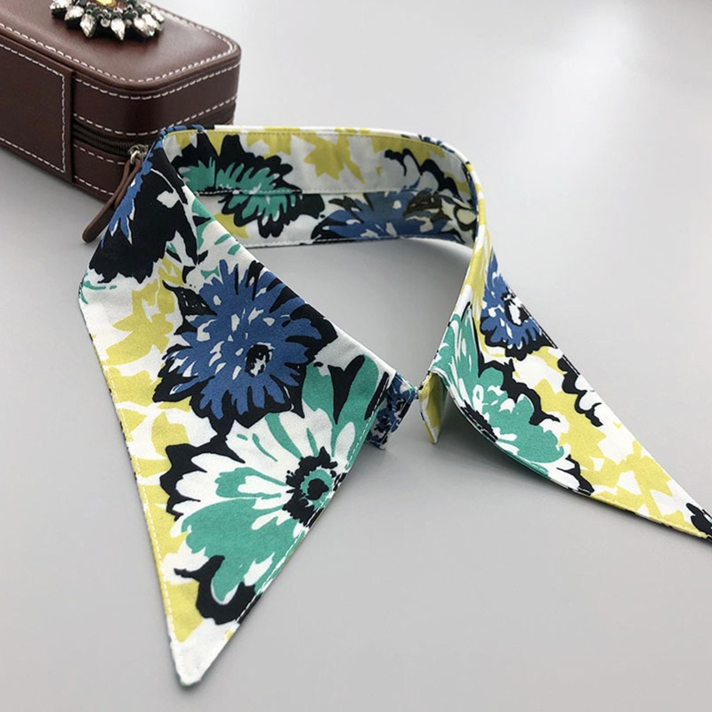 Khăn Quàng Cổ In Hoa Thời Trang 2022 Giản Dị Dành Cho Nữ Sinh