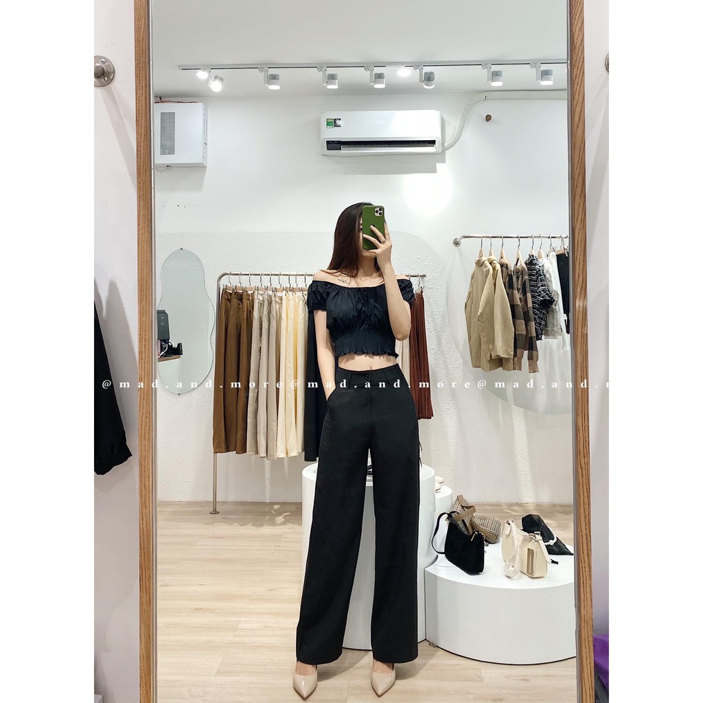 Quần culottes đen