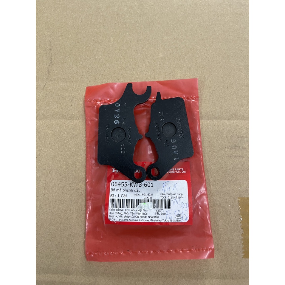 bố thắng đĩa xe future x future mập s110 rsx110 future led hàng chính hãng 06455kwb601