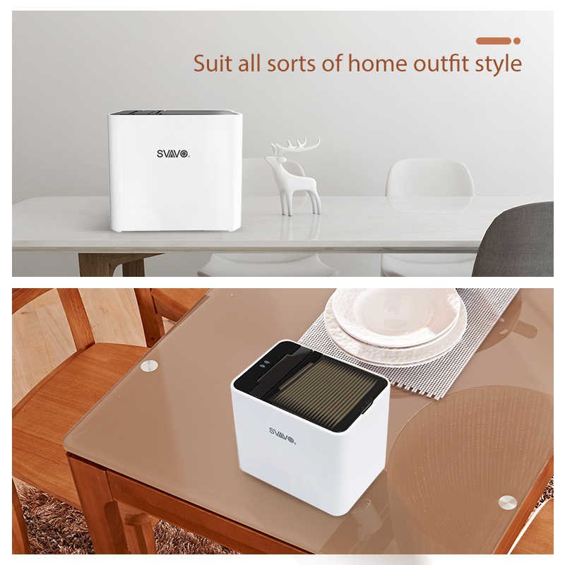 Hộp đựng tăm cảm ứng có tia UV diệt khuẩn SVAVO - Smart Toothpick Dispenser SVAVO