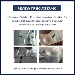 Mặt nạ dermal matrix ,mặt nạ dưỡng trắng da cao cấp