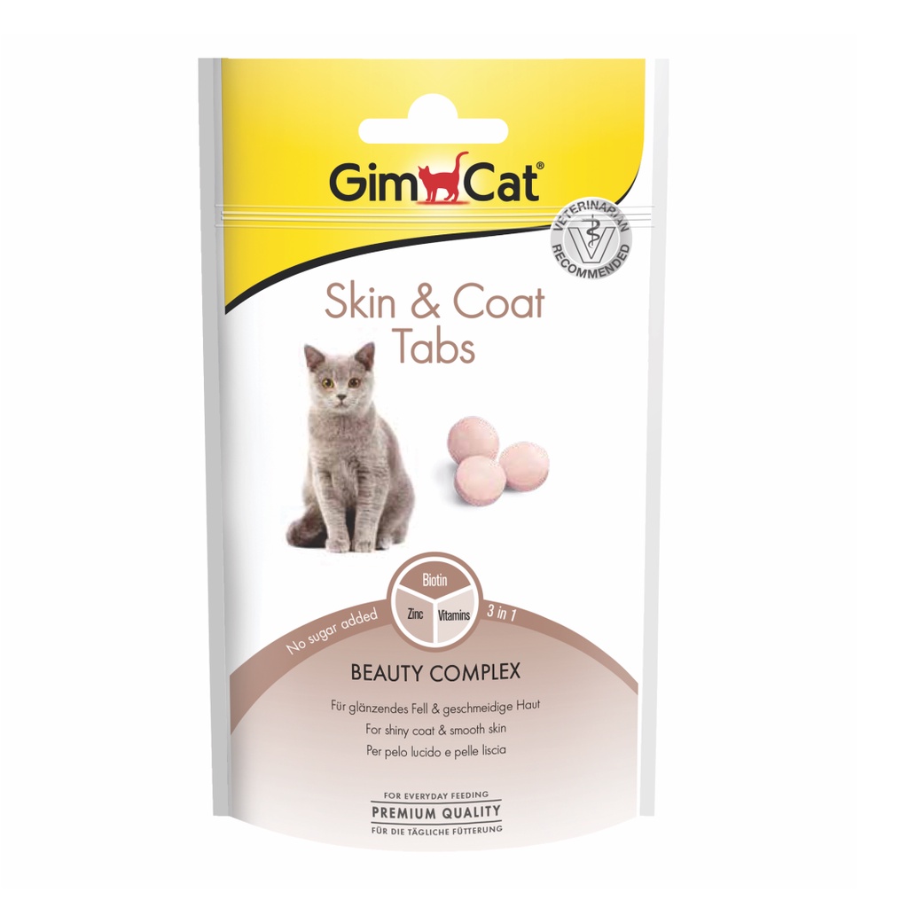 40,60g - Bánh thưởng Nutri Pockets hàng nhập Đức nhiều vị cho Mèo - GimCat Nutri Pockets cat snack (60g)