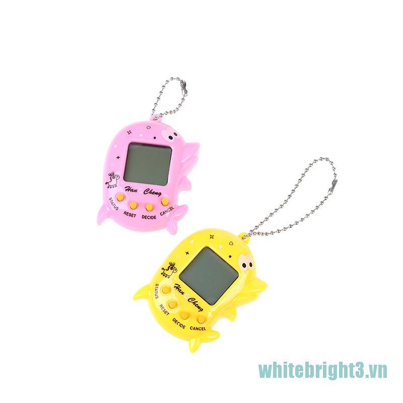 Set 3 Máy Nuôi Thú Ảo Tamagotchi Màu Trắng 168 Trong 1