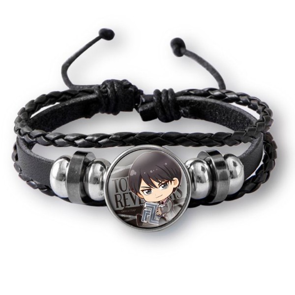 Vòng Đeo Tay Băng Da Tokyo Revengers Tùy Chỉnh Tiện Dụng