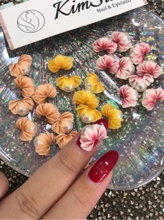 Hoa bột nail- cúc gân