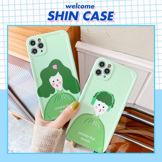 Ốp lưng iphone Trà Xanh IMD dày viền nổi 6/6plus/6s/6splus/7/7plus/8/8plus/x/xs/11/12/13/14/pro/max/promax/plus