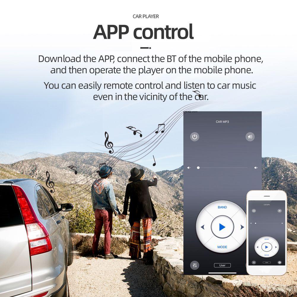 MYRONGVN Máy Nghe Nhạc MP3 FM / USB / AUX Rảnh Tay Tích Hợp Bảng Điều Khiển Dành Cho Xe Hơi