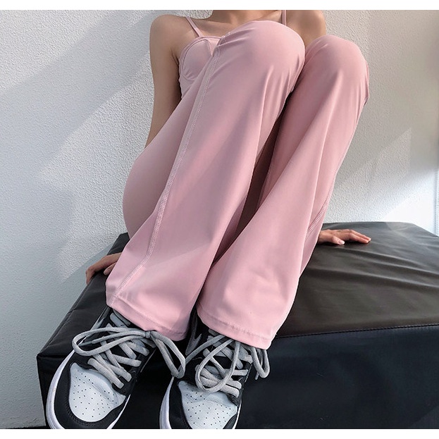 Quần dài tập yoga lưng cao thoáng mát gợi cảm