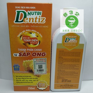 Nước súc miệng Nutri Dentiz 250ml