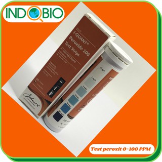 [HÀNG CÓ SẴN] QUE TEST PEROXIDE 165.5C TEST THỬ NHANH PEROXIT (H2O2)  0-100 PPM JOHNSON-ANH [KÈM COA]