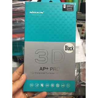 Kính cường lực iPhone 6 / 6s Nillkin AP+ Pro full màn hình 9H viền dẻo màu đen