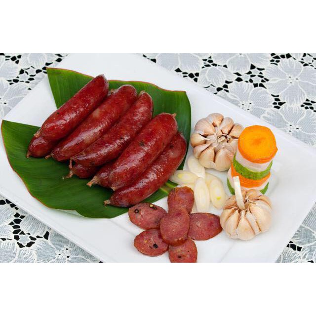 1,5kg lạp xưởng tươi nhà làm LONG AN 80-90% nạc