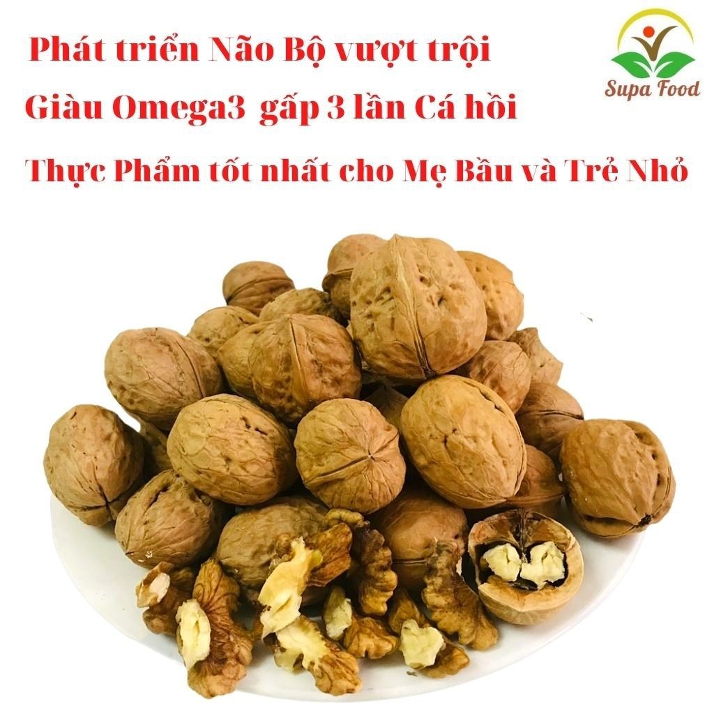 Quả óc chó, Óc Chó Ngon Giòn Thơm Không Hôi Dầu, Không Đắng Chát - Hạt Dinh Dưỡng - AlokidsTB
