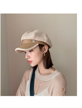 Nón Beret Da Pu Thời Trang Dành Cho Nữ
