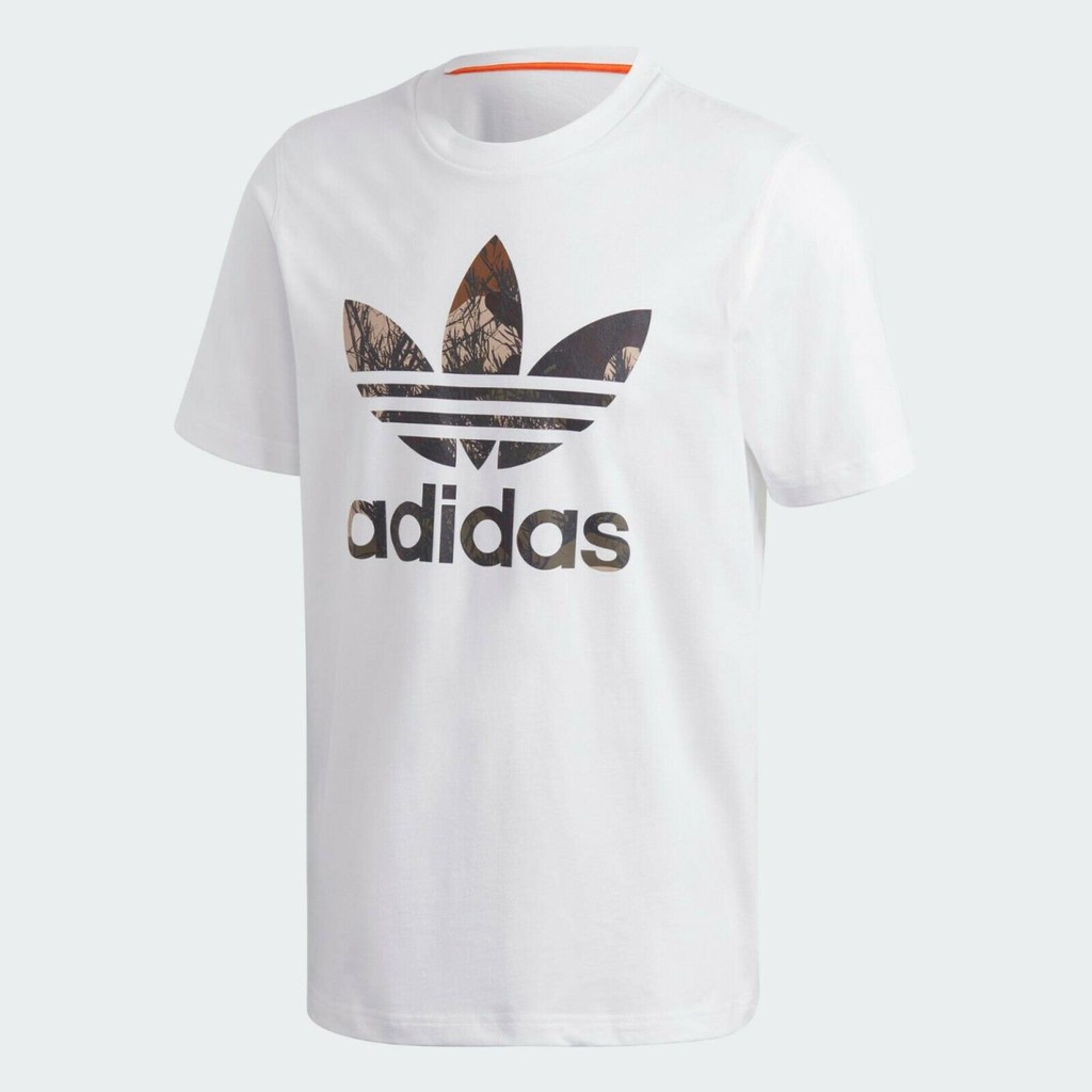 Áo Thun Tay Ngắn Cổ Tròn Họa Tiết Rằn Ri Chính Hãng Adidas Gd5949 + + + 100% xịn