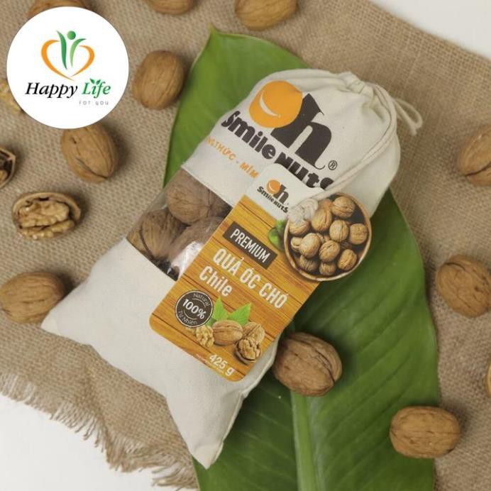 Qủa óc chó chile nguyên vỏ túi 500g - Happy Life for You