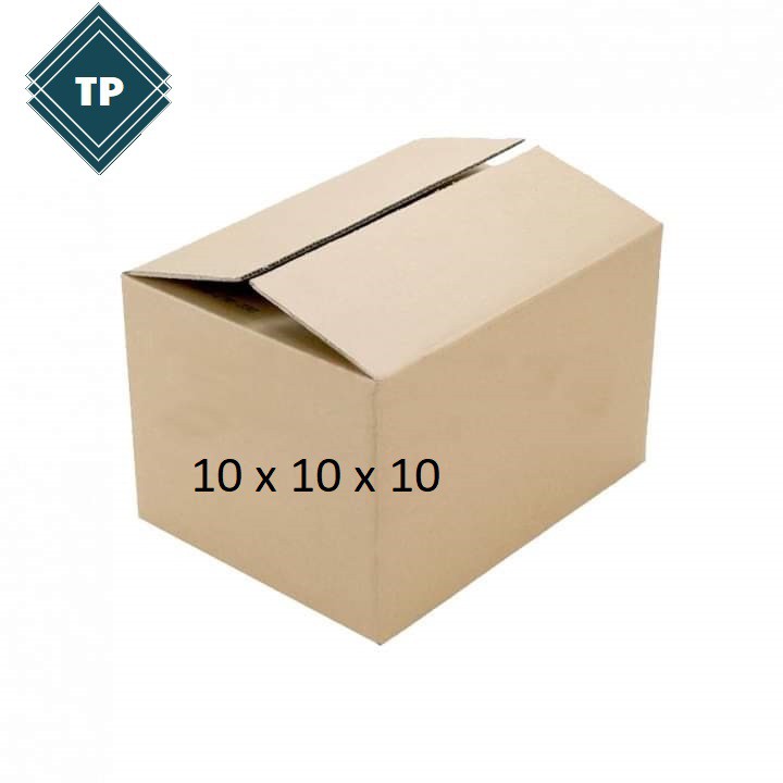 Combo 10 Hộp carton size 10x10 x10 đóng hàng