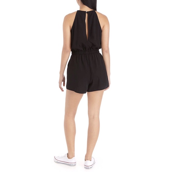 Romper Jumpsuit Có Túi BEBOP Hàng Xuất Xịn Mềm Mịn Mát Lịm Màu Hồng Size S