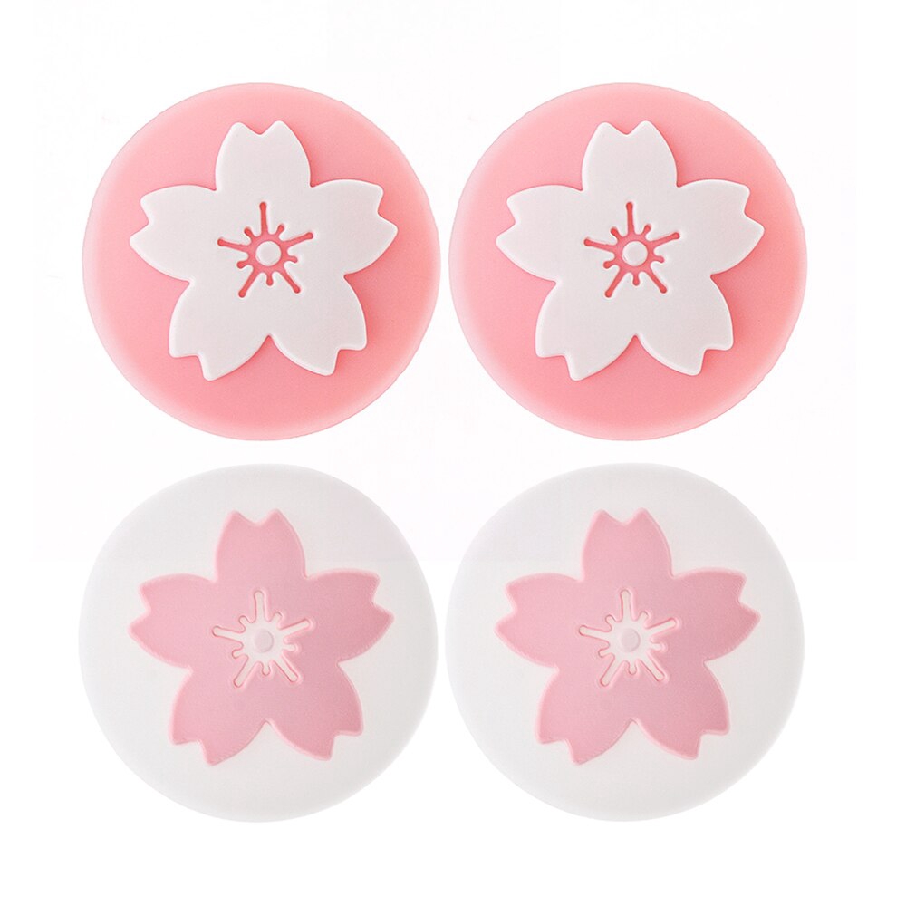Set 4 Nút Bọc Cần Điều Khiển Chơi Game Nitendo Swith Joy Con Dễ Thương Bằng Silicon
