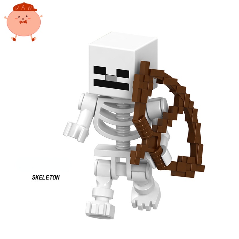 Mô Hình Bộ Xương Người Trong Game Zombie