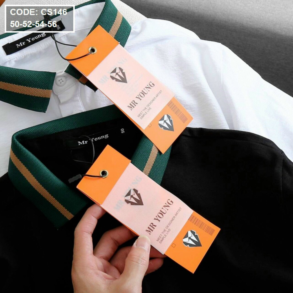 ÁO POLO THUN TAY NGẮN CAO CẤP NAM ( 4Màu ) - Chất thun cá sấu cotton 100% co giãn 4 chiều | BigBuy360 - bigbuy360.vn