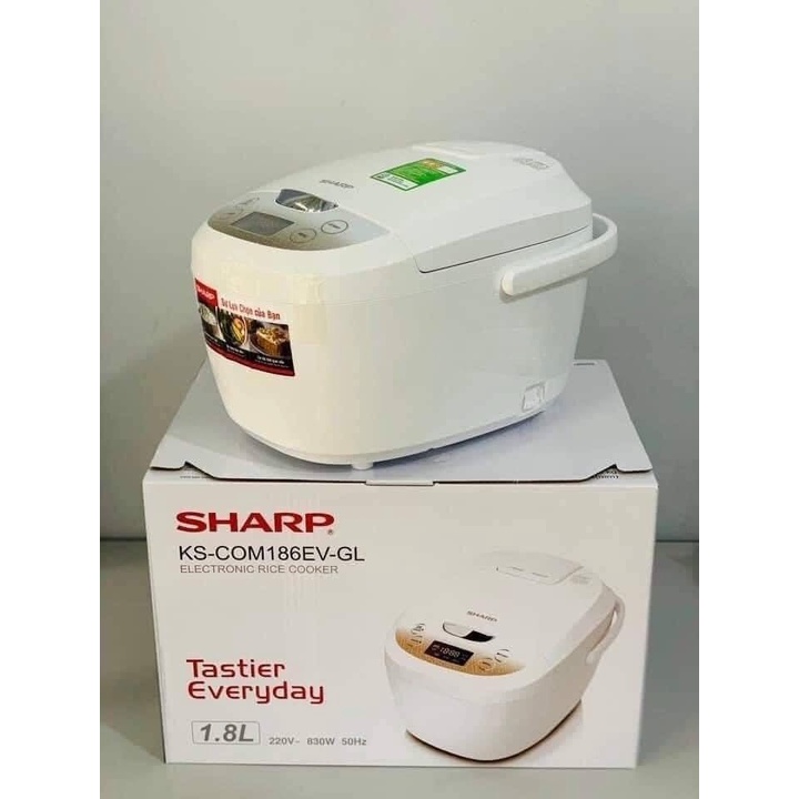 Nồi cơm điện tử Sharp KS - COM186EV