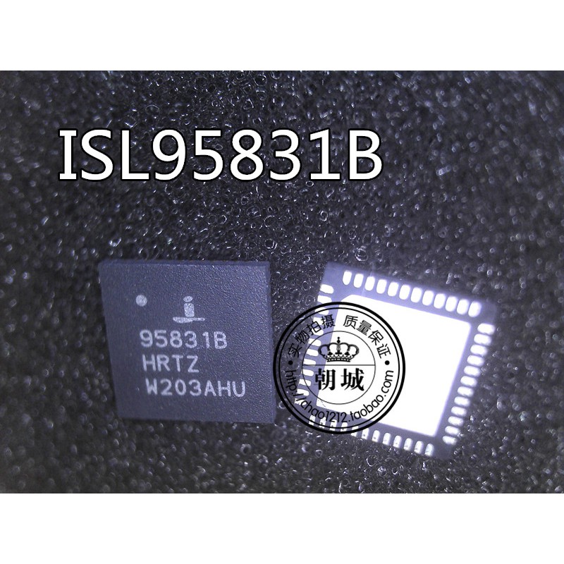 ISL95831HRTZ ISL95831AHRTZ ISL95831BHRTZ ISL95831A ISL95831B 95831 ic quản lý nguồn trên mainboard