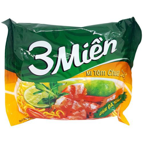 Mì 3 miền tôm chua cay 65g x 30 gói | BigBuy360 - bigbuy360.vn