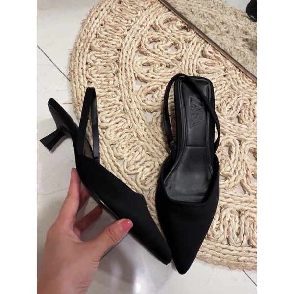 Giày cao gót cá tính đế vừa nhà zara