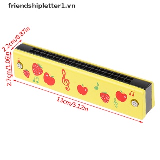 Kèn Harmonica Gỗ 16 Bóng Đồ Chơi Cho Bé