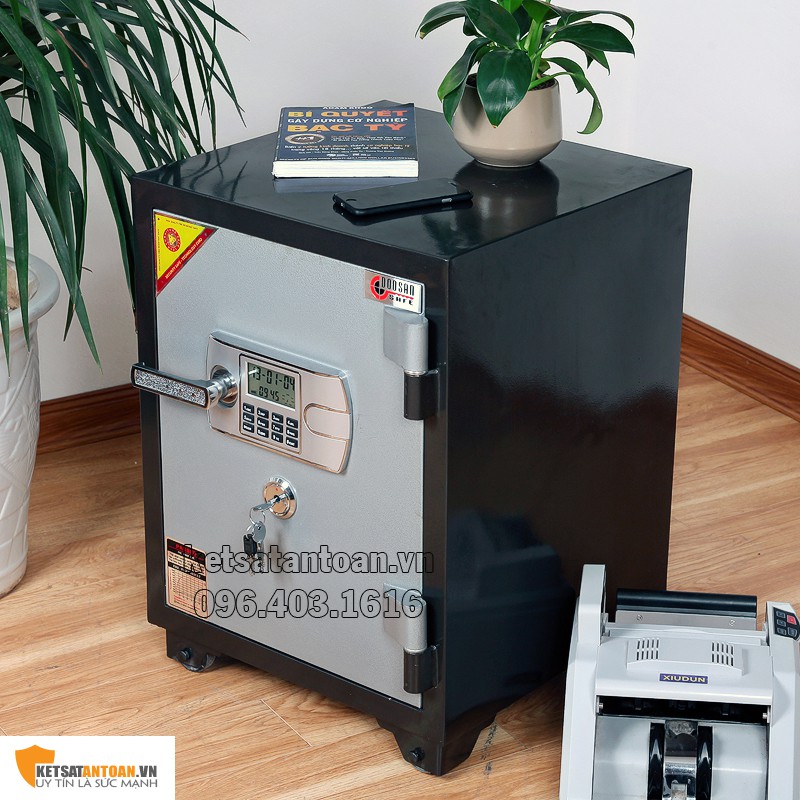 Két Sắt DooSan Khóa Điện Tử- Chống Cháy-Cảnh Báo Chống Trộm (95 Kg) Miễn Phí Vận Chuyển