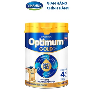 Sữa bột vinamilk optimum gold 4 1450g ( 2 đến 6 tuổi)