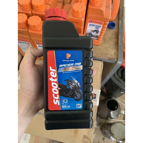 Dầu nhớt xe tay ga Petrolimex Scooter MB 0,8ml
