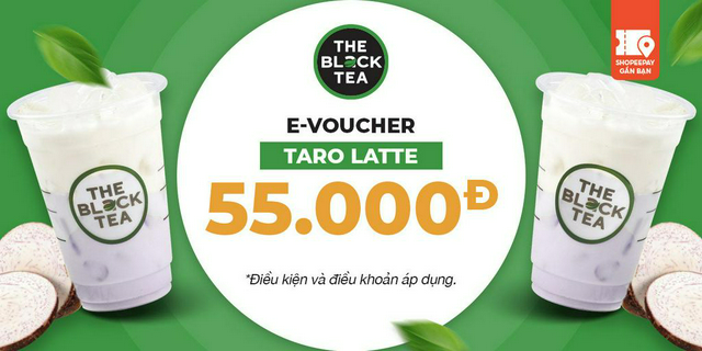 E-Voucher The Black Tea Taro Latte