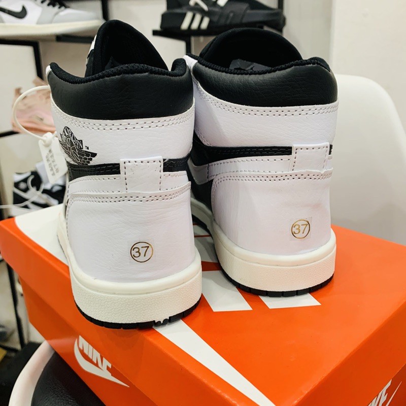 [Fullbox] Giày thể thao jordan trắng đen cao loại đẹp | BigBuy360 - bigbuy360.vn