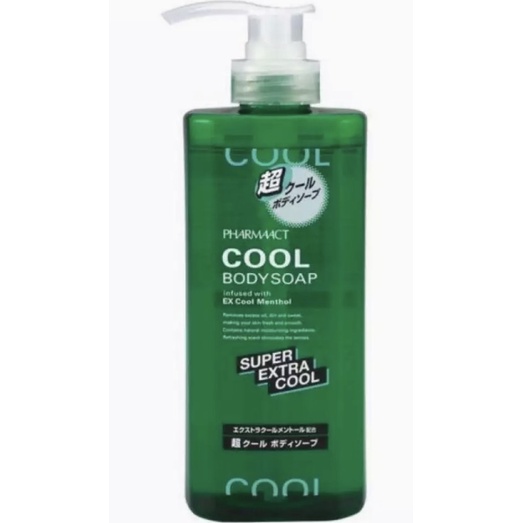 Sữa tắm cho nam giới Cool Body Soap Pharmaact Nhật Bản 600ml