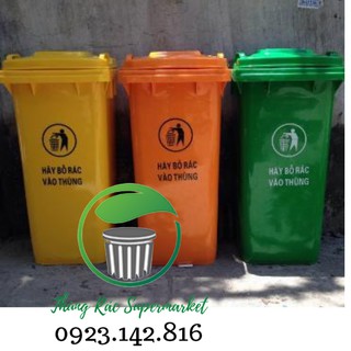 Thùng rác nhựa công cộng 240l