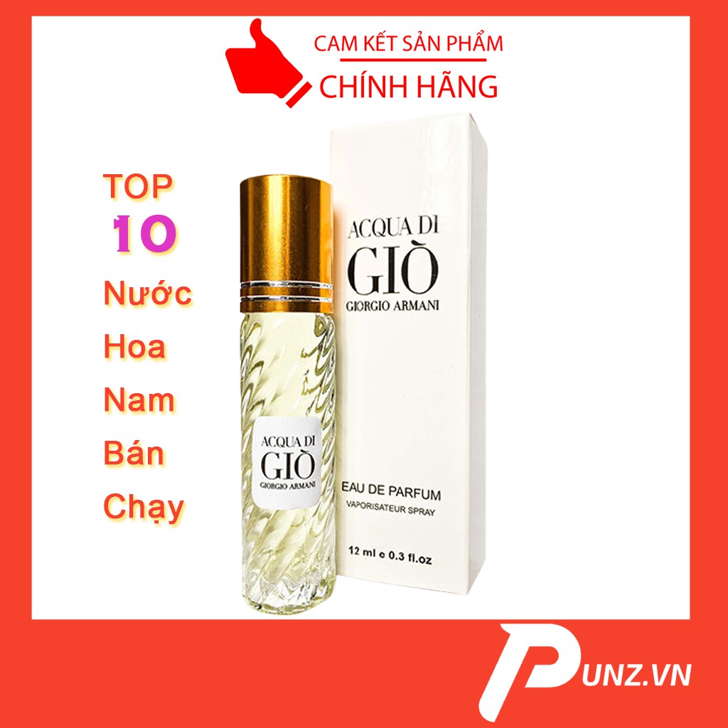 Nước Hoa Nam Chính Hãng Hparfum Dạng Lăn 12ml