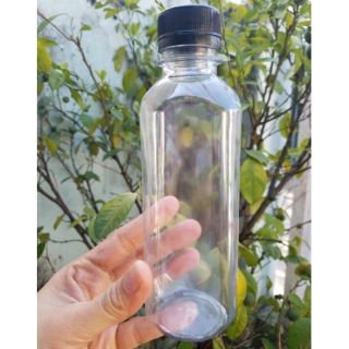 50 chai vuông nắp đen 300ml