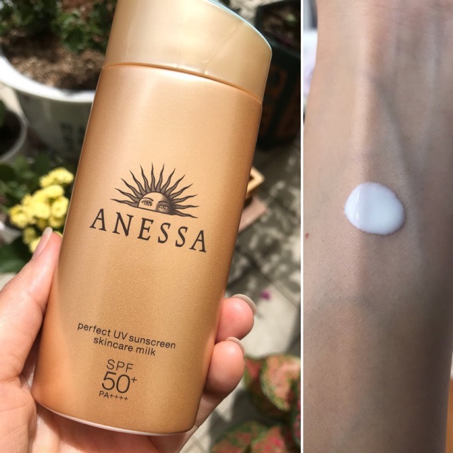 Kem Chống Nắng Nhật Bản Anessa Perfect UV Sunscreen Milk 90ml