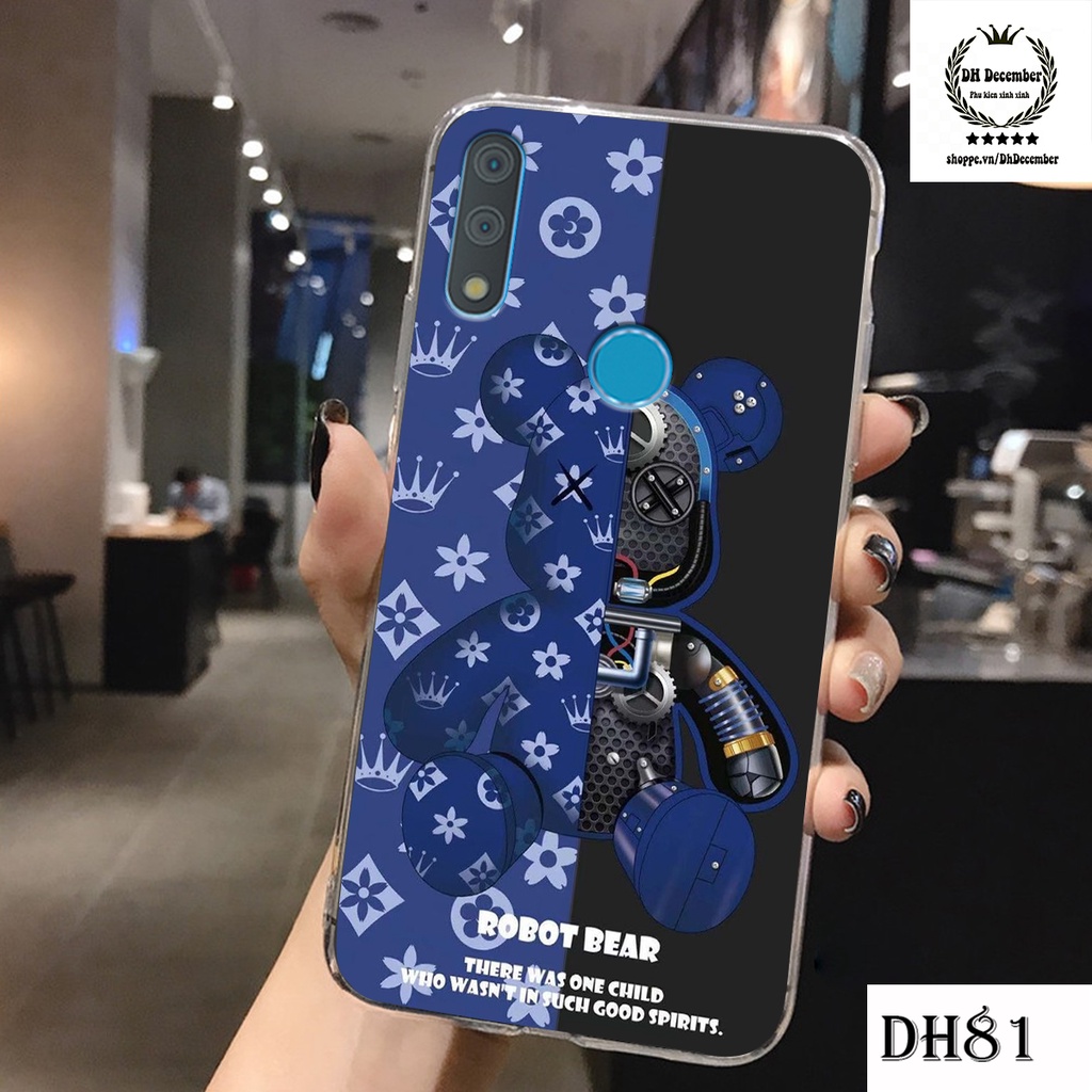 Ốp lưng Vsmart STAR 3 in hình 3D lucky, gấu Beer xinh xắn - KHÔNG NÊN BỎ LỠ