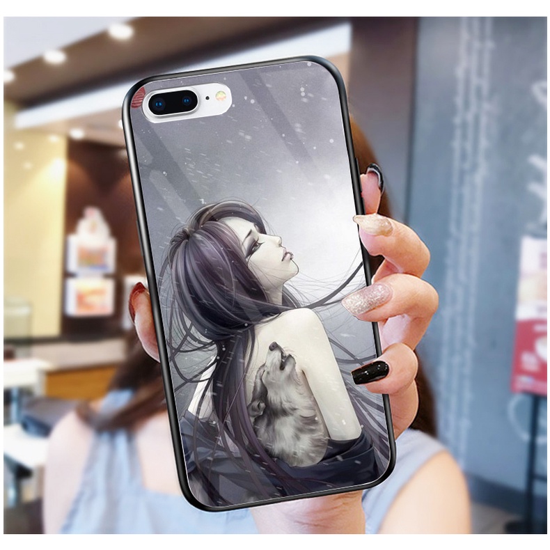 Ốp Lưng IPHONE 6,6S,6 PLUS,6S PLUS,7,8,7 PLUS,8 PLUS Ốp kính bóng cao cấp mới nhất