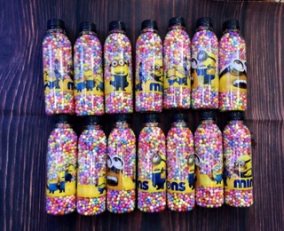 Hạt xốp làm Slime chai Disney 500ml