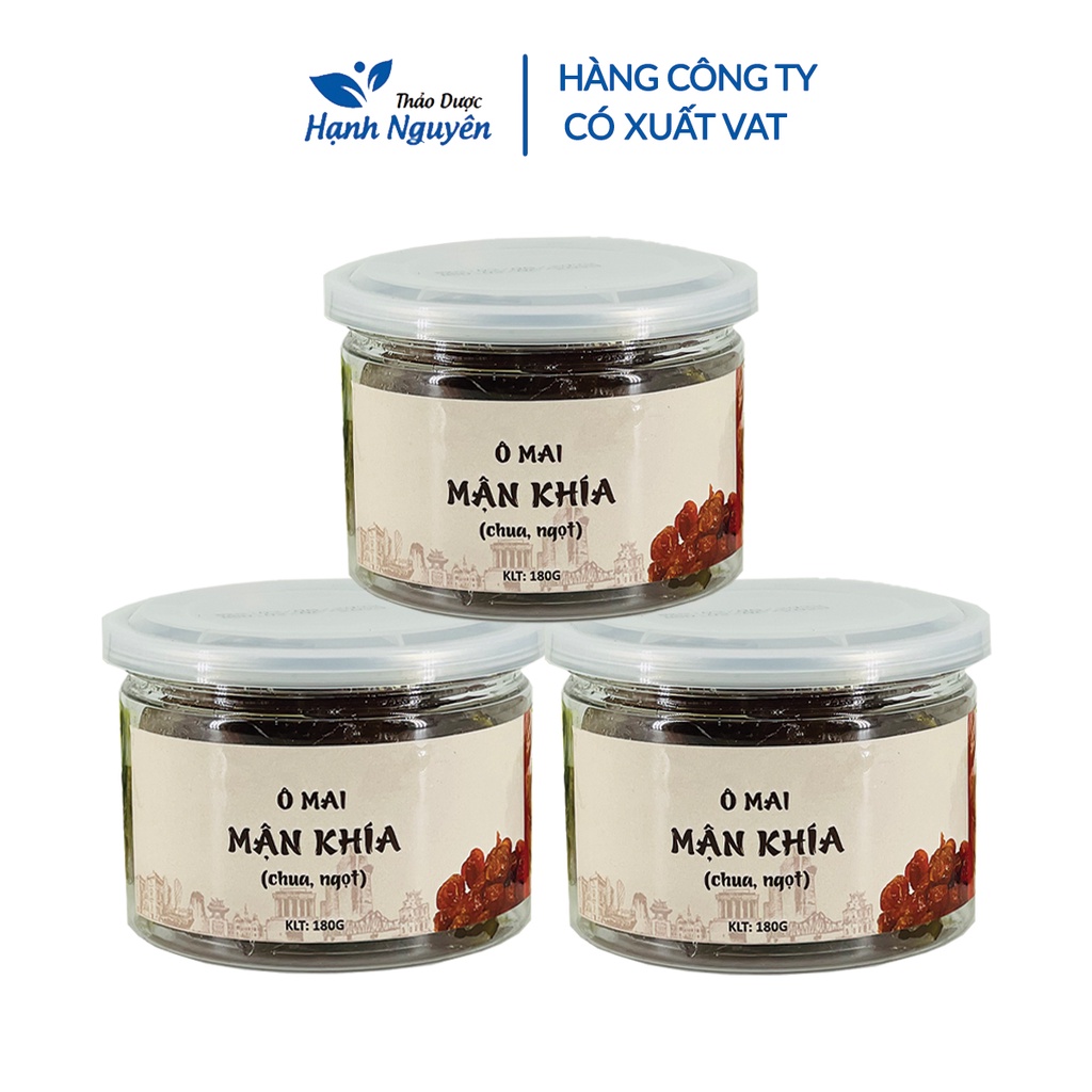 Ô mai mận khía chua ngọt (Đặc Sản Hà Nội, đồ ăn vặt cho mẹ bầu, xí muội) - Thảo Dược Hạnh Nguyên