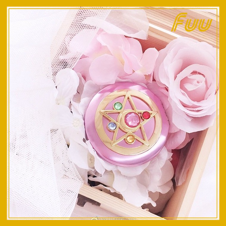(Đọc kĩ mô tả) Gương 2 mặt Thủy Thủ Mặt Trăng (Sailor Moon) mẫu 2