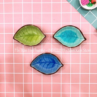 Bát sứ adkn hình lá mini