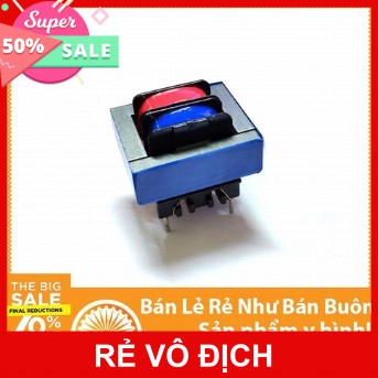 Biến Áp 220V-12V 3W-250mA Có Chân Hàn PCB